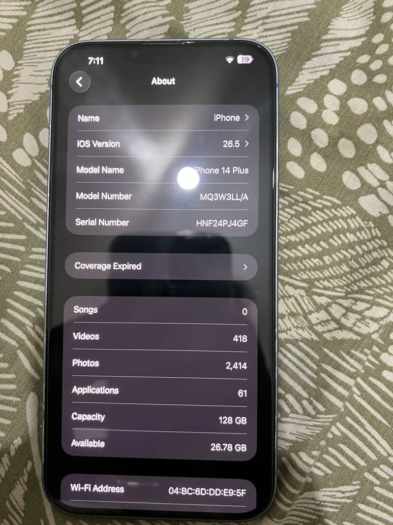 Apple iPhone 14 plus 4