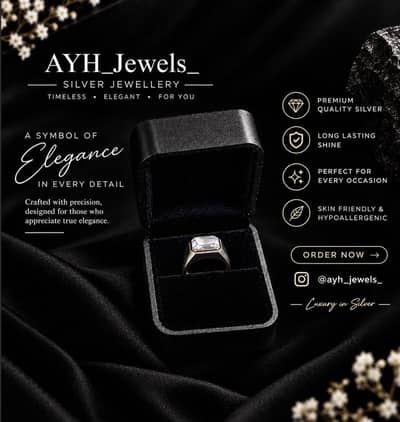 Premium silver jewellery