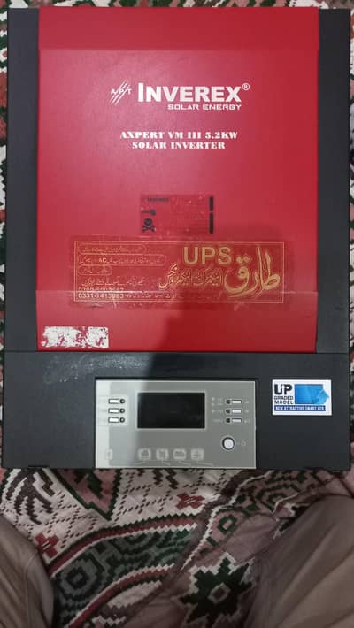 inverax 5.2 kw 1000% ok ki warranty install krwana k bad paisad do