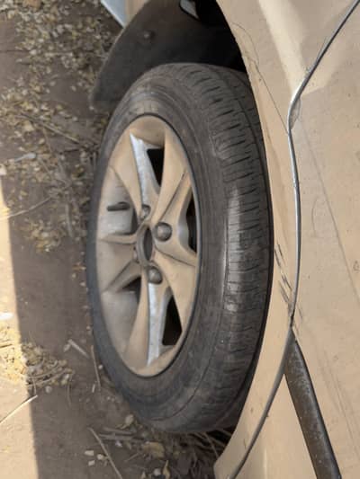 14 inch Alloy wheels with tyres