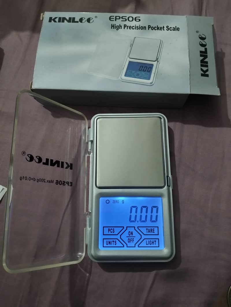Touch screen weight scale 0