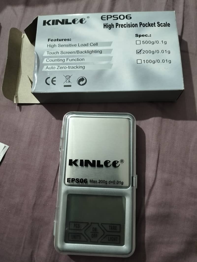 Touch screen weight scale 3