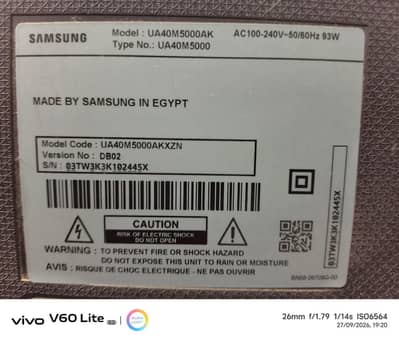 SAMSUNG LED TV