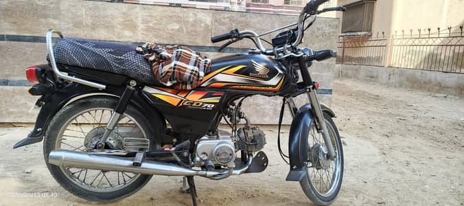 HONDA CD 70 2022 KARACHI NUMBER