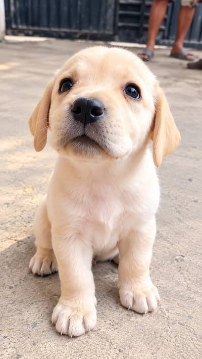 British Labrador Female Puppy for Sale – 1.5 Months Old