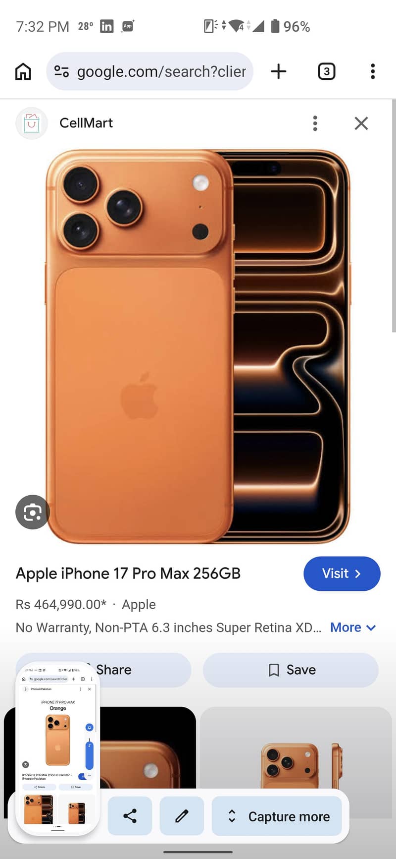 Apple iPhone 17 Pro Max 0