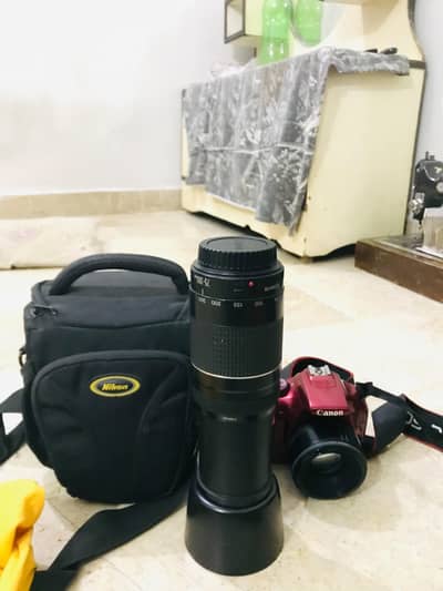 canon Eos X50 with charger battery 75_300MM Lens