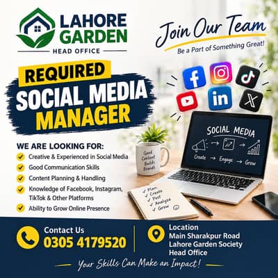 social media marketing manager