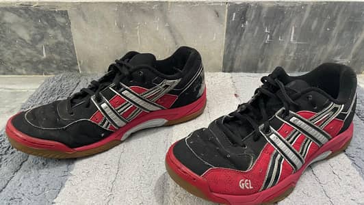 Original Asics GEL NonMarking Indoor Court Shoes | Size 42.5 US 9/27cm