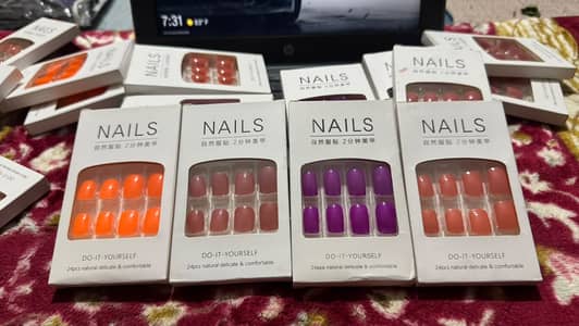 Press On Nails Set | Fake Nails | Reusable Artificial Nails