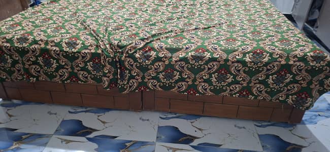 pair of single bed for sale