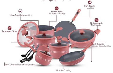 Non-Stick Cookware Set – Brand New & High Quality