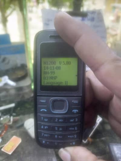 Nokia 1200=1208 original vidname all ok 10/10 ha