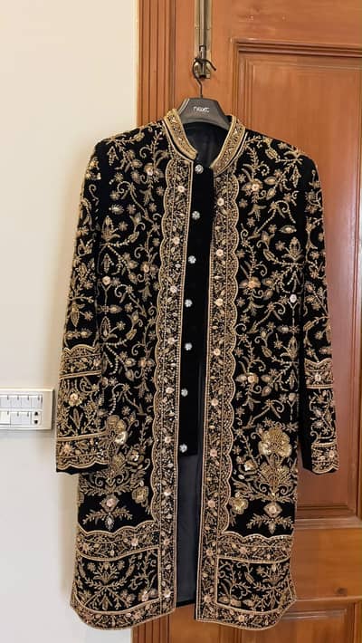 Men’s Sherwani Baraat Self stitched New Small to Medium