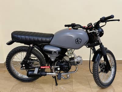 Custom Cafe Racer Bike – Fully Modified