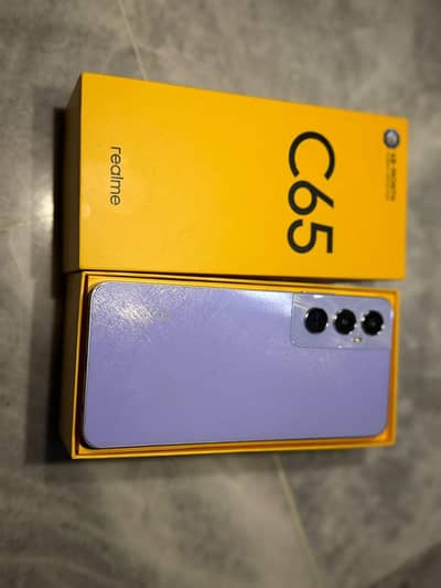 Realme C65 8/256 all ok with box urjent need cash