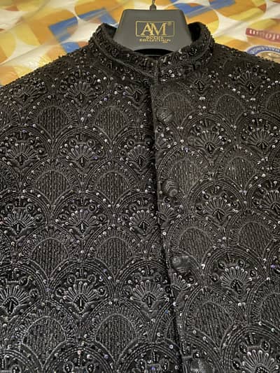 BRAND NEW SHERWANI VELVET STUFF