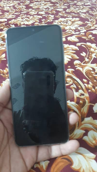 Samsung Mobile S21 green line in display