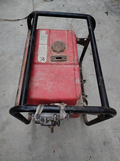 Elemax generator 2.5 kv 1500 RPM condition 10.7 demand 30.000