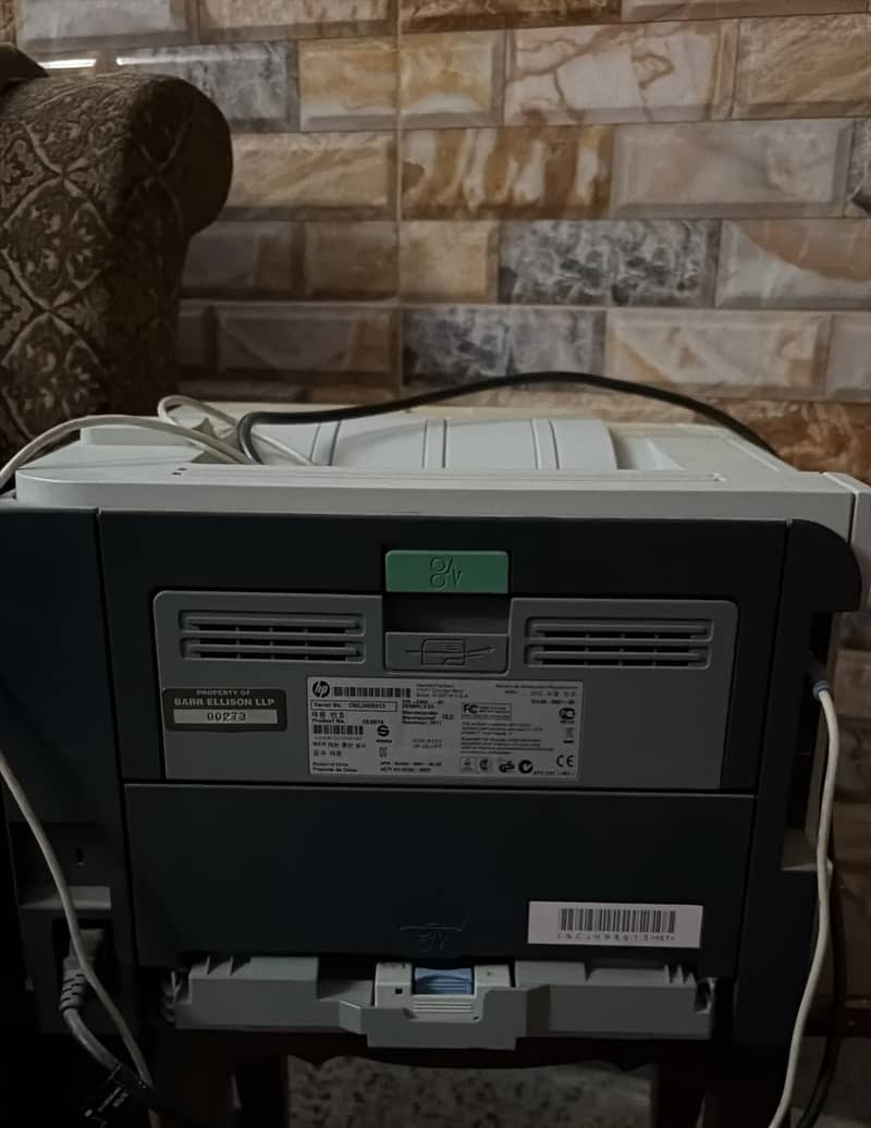 HP PRINTER LASERP2055D 2