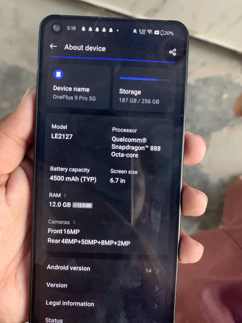 One Plus 9 Pro 0