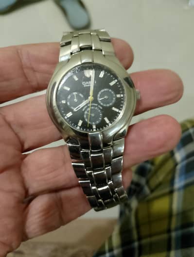 Casio Eadifice Sports 4 in one St steel.