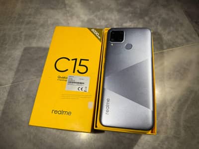 Realme C15 . . 3/64 all ok with box