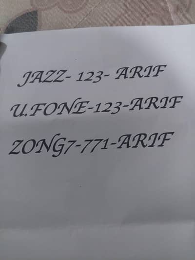3thri same number network deferent.