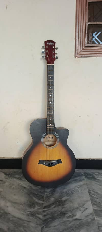 Hi Volts Acoustic Guitar – Complete Set with Bag, Strap & Accessories