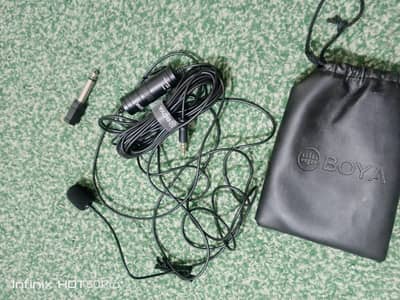 BOYA BY-M1 Original Lavalier Collar Mic | Mobile & Camera Mic