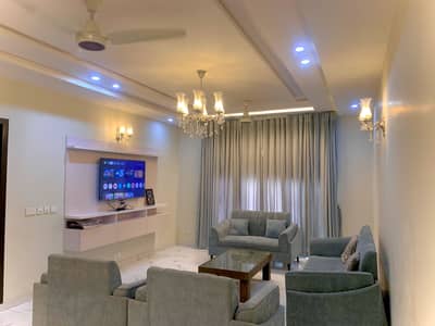 Furnished ground portion