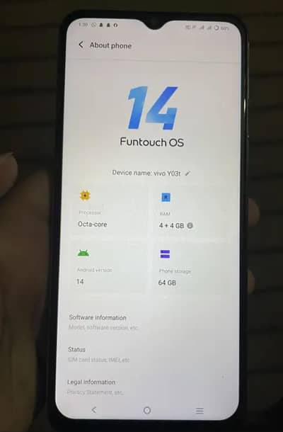 Vivo Y03t