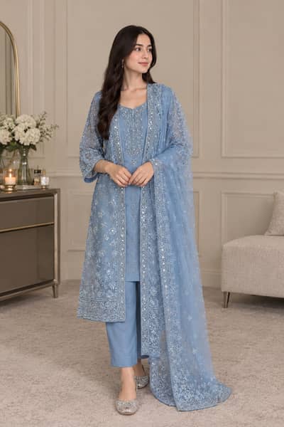 Brand new, heavily embellished formal wear