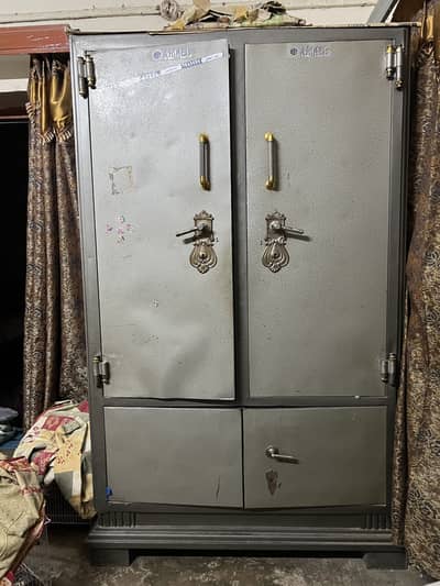 3 door Iron wardrobe