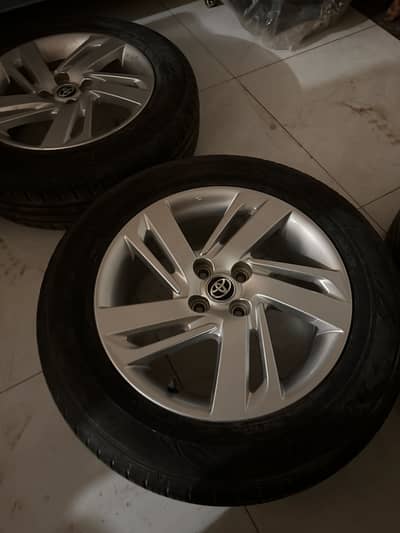 Toyota raize tyres and alloy-rims