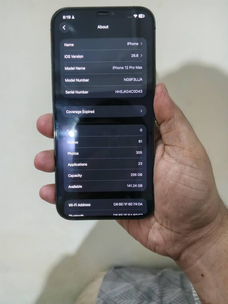 Apple iPhone 12 Pro Max 8
