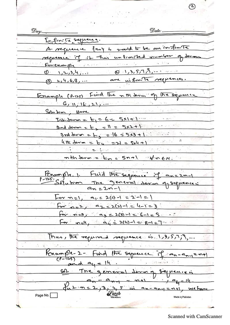 Sequence and Series 1