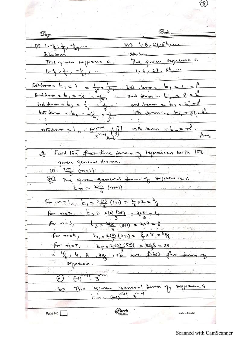 Sequence and Series 7