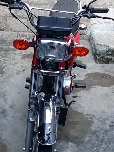 Honda CG 125 2024/25 Model ICT Islamabad Number All Documents Clear