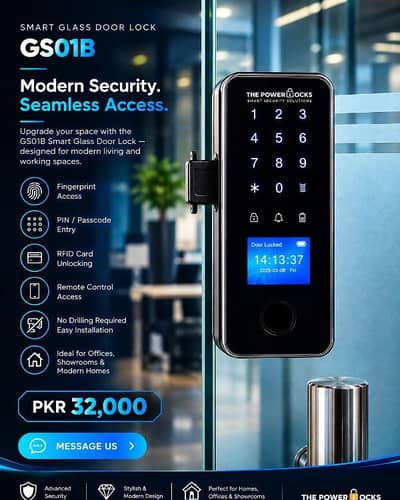 Brand New Premium Smart Security Door Locks LHR Digital & Fingerprint