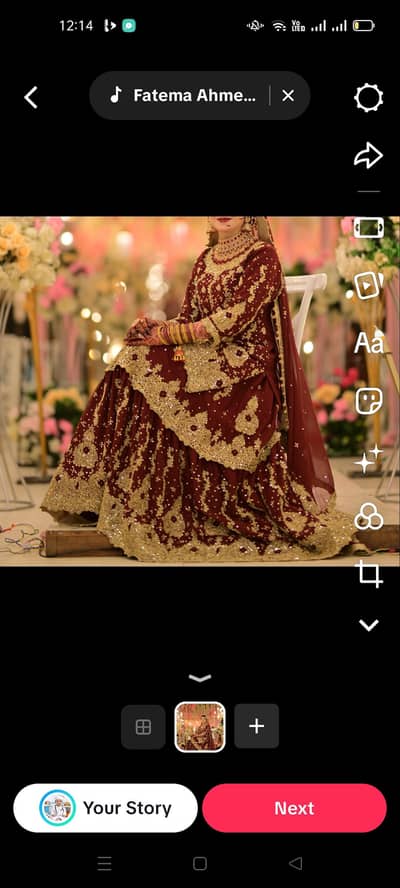 only one time used colour dark maroon
