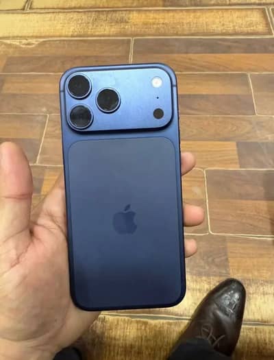 Iphone 17 pro max pta approved blue colour