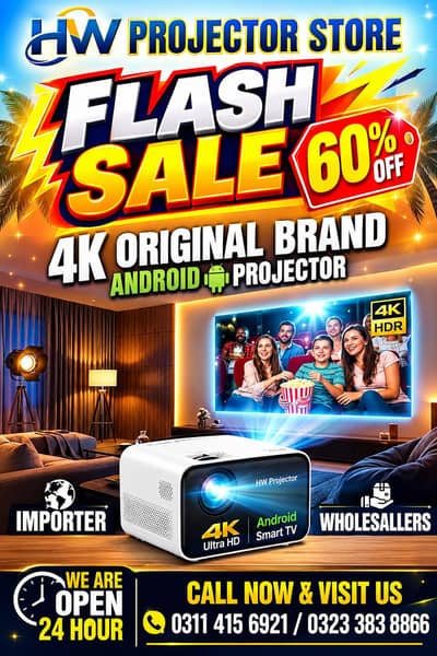 Full Hd 4k Android projector multimedia projector mini projector wifi