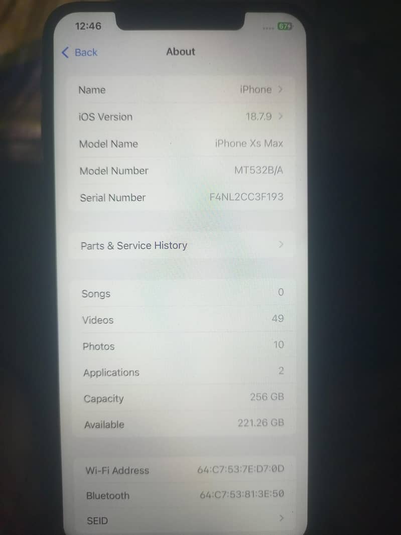 Apple iPhone XS Max 0