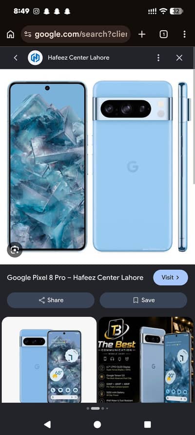 Google Pixel 8 Pro official pta approved 12/512