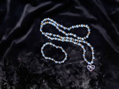 ​ Bracelet, Locket & Mala Set