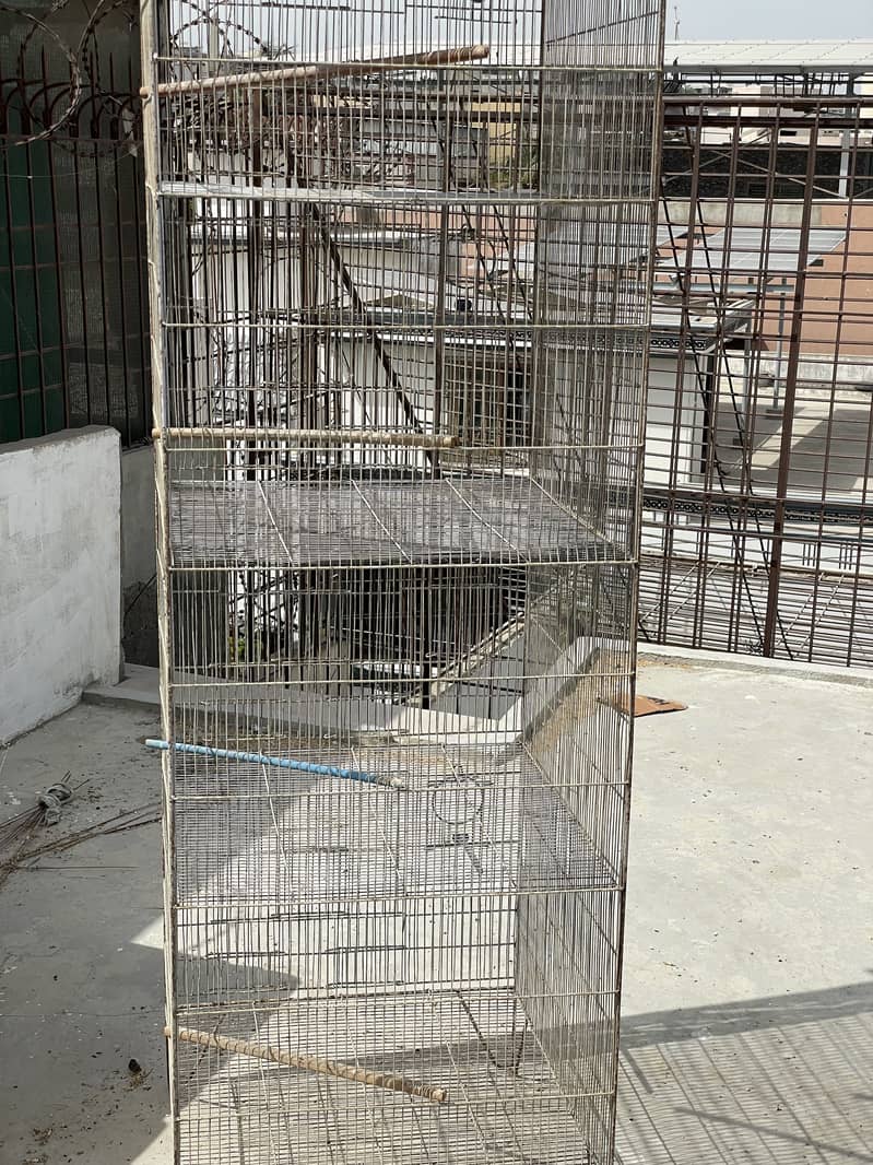 Used cages different size 9