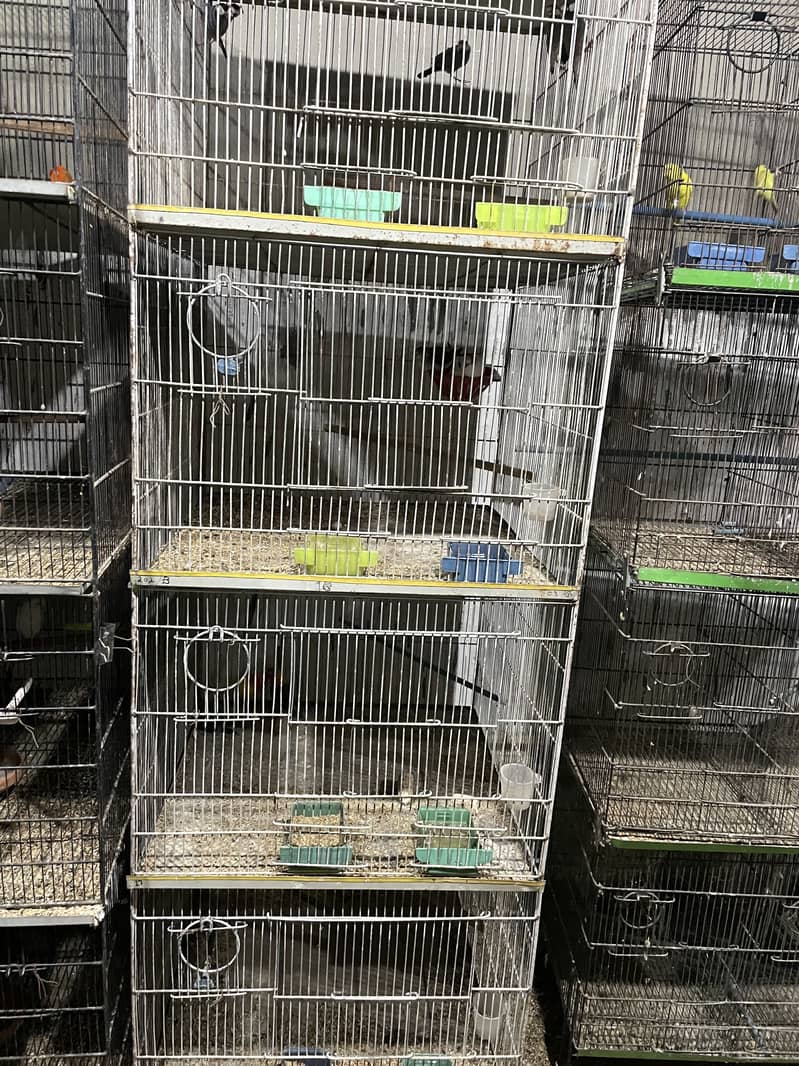 Used cages different size 13