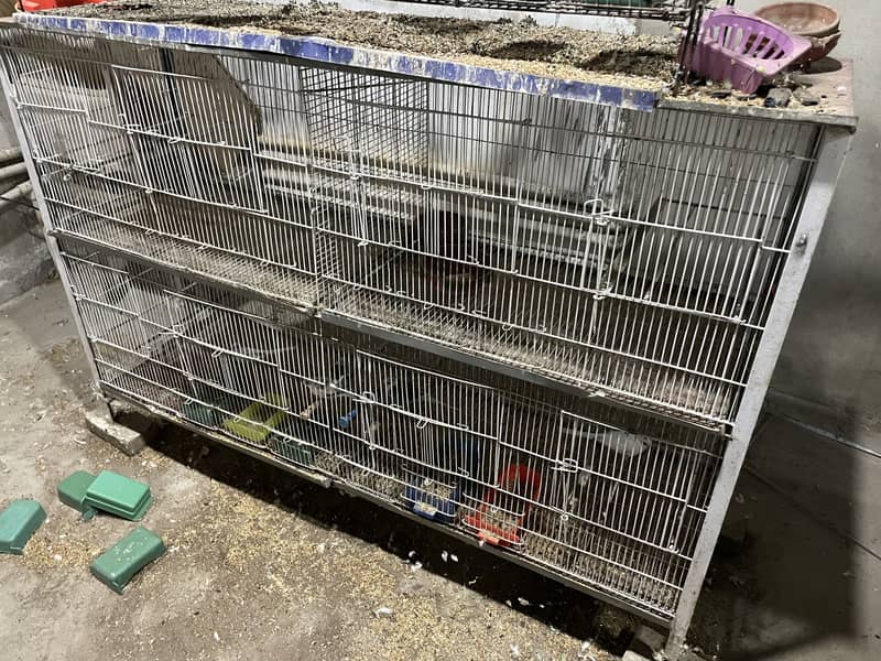 Used cages different size 14