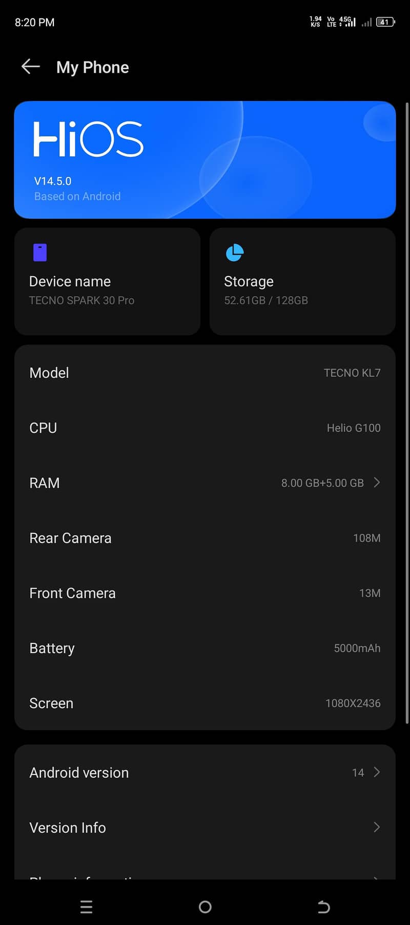 Tecno SPARK 30 Pro 0